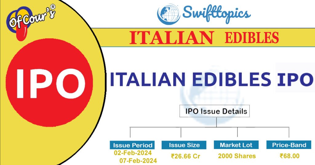 Italian Edibles IPO