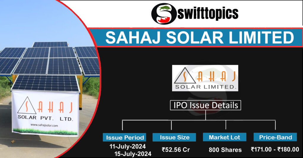 SAHAJ SOLAR IPO